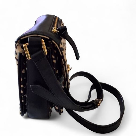 Tory Burch Robinson Animal Dot Printed Leather Crossbody Bag - Picture 4 of 16